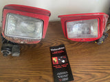 Porsche 911 slant nose headlights square lights pair non original