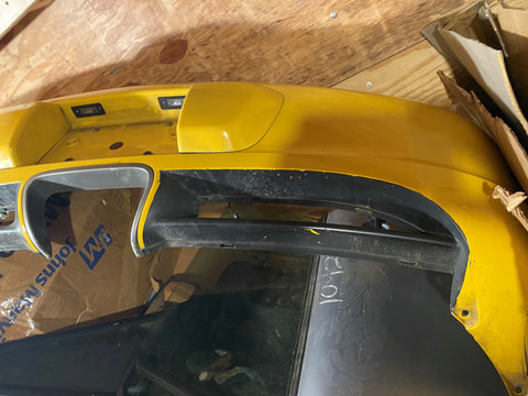 Porsche cayman S rear bumper yellow 2006 - 987.505.291.03