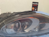 Porsche Cayenne headlight driver left parts only

ballast not included 2011 - 7P5 941 031