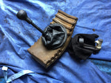 911 G50 Shifter assembly, 5 speed, Knob black, boot leather, black, base, base rubber, bearing 87-89