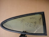 993 Rear Quarter GLASS Coupe left driver with sealing gasket - 993.543.101.00