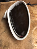 993 aero mirror right pasenger white metallic, RED may be avail specify color when ordering - 993.199.880.91