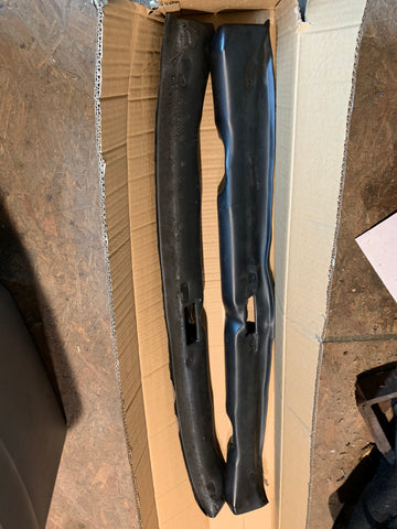 911 Targa interior trim on windshield post with light opening 1 needs repair heat damaged PAIR