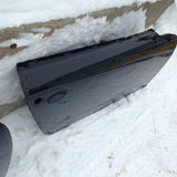 993 DOOR shell right passenger black bare shell - 993.531.006.02