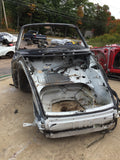 911 Front Clip Targa White with Originally black respray 1986