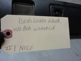 964 993 Dash lower knee protection strip leatherette black  1989-98

with Glove Door and box - 964.552.073.06