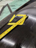 Porsche 993 Door driver Left Cabrio black harness glass no handle needs minor repair 1995  Oversize freight applies - 993.531.005.02