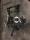 911 Five Bolt Carrera 3.2 front suspension assembly hubs rack arms struts rack no crossmember, included are stiff bars brakes and shocks 1984