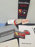 Porsche 993 owners manual with books, gloves, high performance tire booklet, cr210 radio manual, last stamped 2004

pouch model year 1996