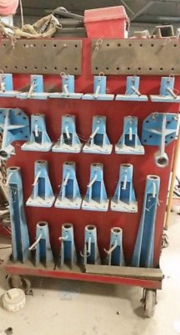 Celette MZ towers blue shop cart excellent used condition 22 Pieces Celette Arrows mz80, mz140, mz142,mz200,mz260, mz601, available for long term leasing rental -