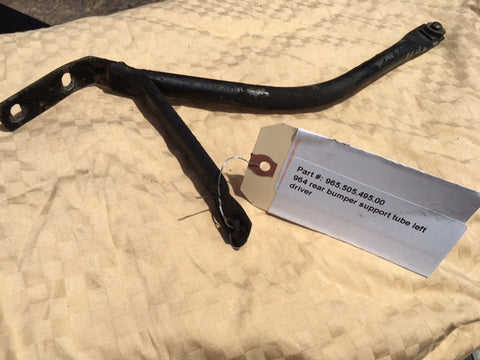 964 rear bumper support tube left driver non turbo - 965.505.495.00