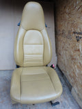 Boxster SEAT right power light Tan NICE -