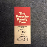 Porsche The Family Tree Booklet A guide to Porsche models from 1948-191 original - W74- 701-2011
