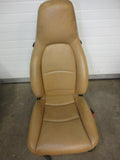 993 SEAT left power 2/2 way tan heavy wear needs repair - 993.199.880.80