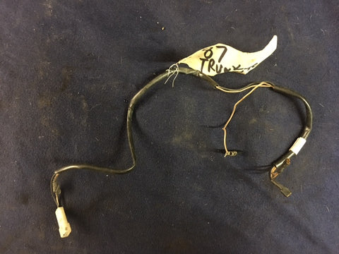 911 Trunk Courtesy light wiring harness no light 1987 - 911.612.044.21