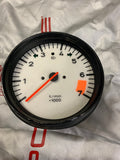 911 Tachometer 1984-1989 white face needs repairs