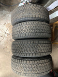 Bridgestone Blizzak DM-V2 235/60R/18 used tire set four -