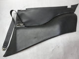 911 Rear Side Panel interior 1988 coupe right black with seat belt - 911.555.072.05