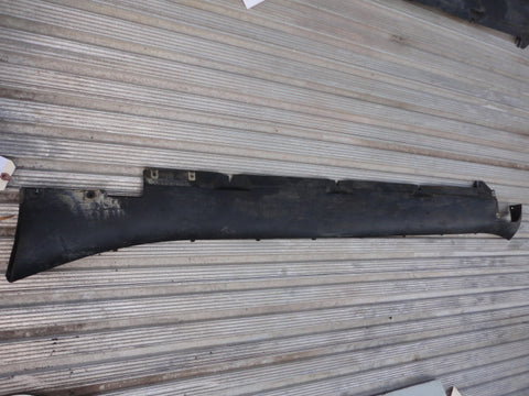 993 Rocker Panel Outer TRIM Left driver Black - 993.559.519.00