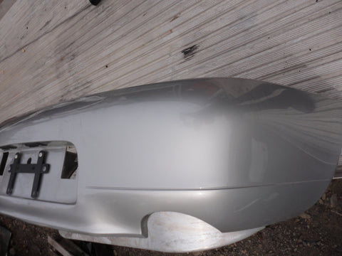 993 Rear Bumper Urethance Cover 993.505.411.01  silver with license plate holder - 993.505.411.01