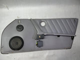 964 Door Panel interior right dark Grey  87-89 Arm Rest, Grab handle and opener speakers included - 911.555.932.45