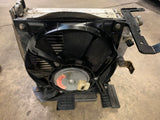 993 Oil Cooler Tiptronic with Fan, shroud, side baffle, temp sensor, fittings 1995 Langerer Reich prod  07/97 - 
943.307.027.10
943.307.027.10