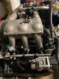 993 Engine assembly complete 173k miles runs excellent with dme imobilizer and engine to  body harness 1996 -