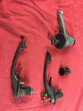 911 Ignition Lock Set matching door handles, no key glove box lock, ignition key does NOT match doors 1984 - 911.613.904.00