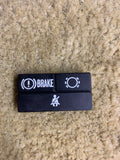 911 Warning light lens only 1985 -