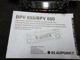 BLAUPUNKT BPV 655/BPV 650 Stereo FM/AM/CD Receiver NEW in Box with faceplate - BPV 655/BPV 650
