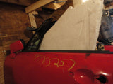 911 DOOR left driver Cabriolet with exterior mirror round access hole era Guards Red - 911.531.006.23