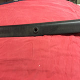 911 Door panel TOP COVER strip leatherette right passenger black tan up to 1986 - 911.555.084.48