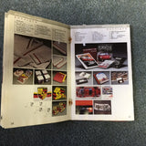 Porsche Boutique & Accessories Booklet Unique catalogue heavy use poor condition 1989 -