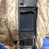 911 Rear Center Reflector 1987-89 number 81 has One broken tab missing. Rear has smoke and heat damage on drivers side. - 911.633.123.02