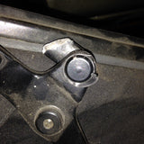 993 Convertible TOP frame black good canvas 1995-98 - 993.561.900.00