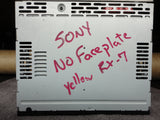 SONY FM/AM/CD Receiver CDX-GT330  No Face Plate -