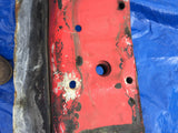 911 Rear Bumper EUROPEAN with threaded towing hole fire damage repairable 1984 Red - 930.505.112.01