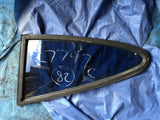 911 Rear Quarter window GLASS Coupe left driver with gasket NO METAL - 911.543.101.02