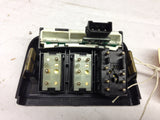 993 Upper Console COVER with Switches red hazard switch, door key switch, Info light switch - 964.552.535.00