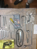 911 Tool kit EXCELLENT coupe style with belt gloves clear stow bag 24 pieces 1989 - 911.721.002.14