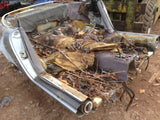 964 Body cut Rear clip cabrio 1991 silver
right quarter has burn damage -