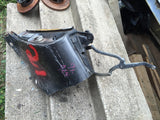 964 Door Jamb body cut Left Drivers Cabriolet partial top hinge bracket Grey 1991 -