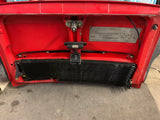 911 Rear Spoiler Carrera with lid with ac condensor 1986 Red ovrsize shipping rates apply -