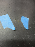 911 SEAT right black 2/2 way power needs reupholstery -