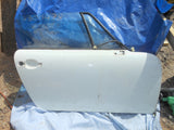 911 Door Cabriolet right 1987 White, vent, full glass round access hole era - 911.531.006.23